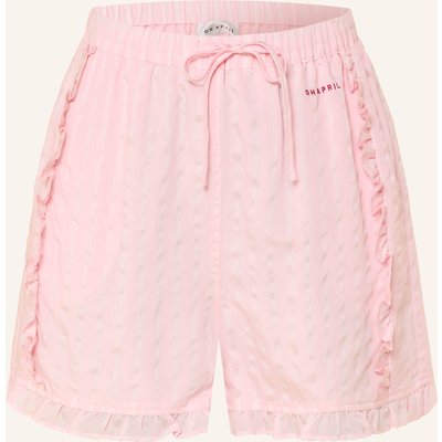Oh April Shorts Vale Mit Rüschen rosa