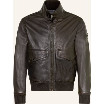 Belstaff Lederjacke Winchester braun
