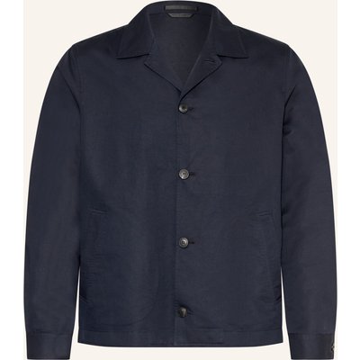 Sunspel Overjacket blau
