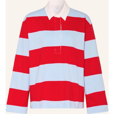 Arket Jersey-Poloshirt rot
