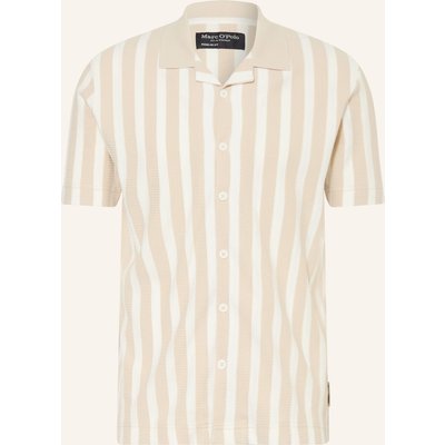Marc O'polo Resorthemd Regular Fit Aus Jersey beige