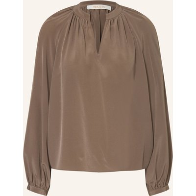 Herzens Blusenshirt Aus Seide beige