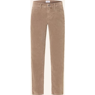 Cambio 7/8-Hose Piper Aus Samt beige