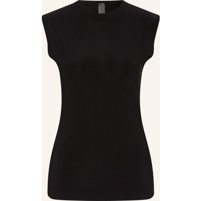 Norma Kamali Jerseytop schwarz