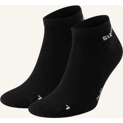 Super.Natural 2er-Pack Trekking-Socken Merino schwarz