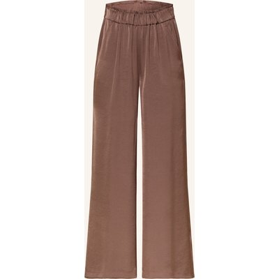 Claudie Pierlot Marlenehose Aus Satin braun