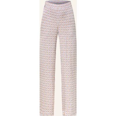 Lilienfels Marlenehose Aus Satin blau