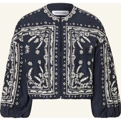 Veronica Beard Jacke Drake Mit 3/4-Arm blau