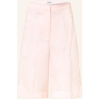 Sandro Bermudas Mit Cut-Outs rosa