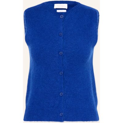 Rich & Royal Strickweste blau