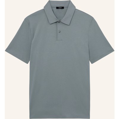 Reiss Jersey-Poloshirt Earl blau