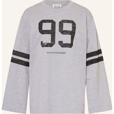 Baum Und Pferdgarten Sweatshirt Jeevana grau