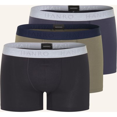 Hanro 2er-Pack Boxershorts Cotton Essentials gruen