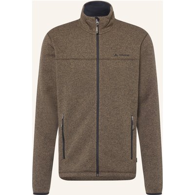 Vaude Strick-Fleecjacke Rienza Iii braun