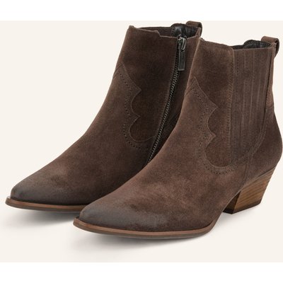 Paul Green Cowboy Boots braun