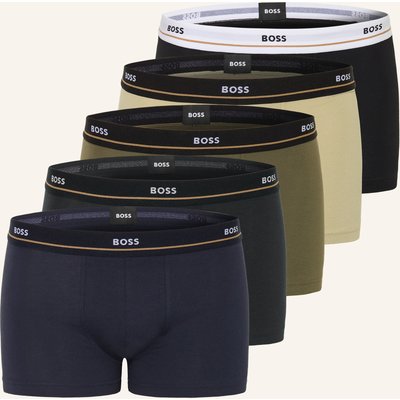 Boss 5er-Pack Boxershorts Essential gruen