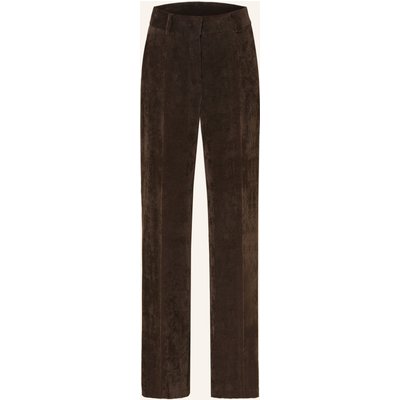 Cambio Marlenehose Amelie Aus Cord braun