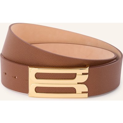 Victoria Beckham Ledergürtel braun
