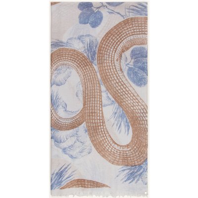 Friendly Hunting Cashmere-Schal Garden Eden blau