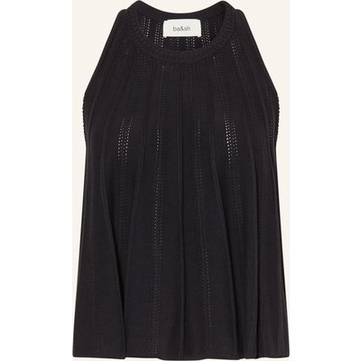 Ba&Sh Stricktop Serres schwarz