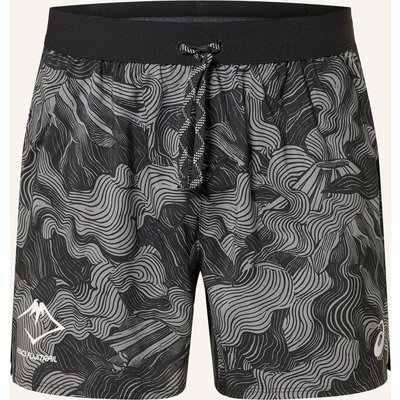 Asics 2-In-1-Laufshorts Fujitrail schwarz