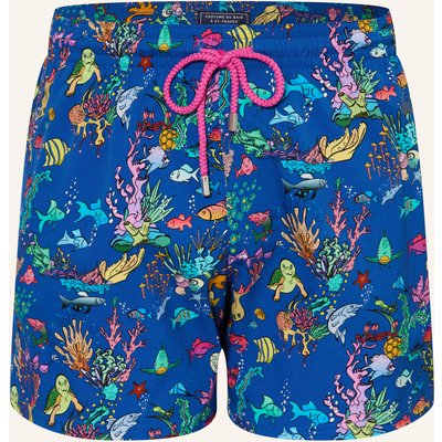 Vilebrequin Badeshorts Aquarium blau
