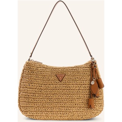 Guess Schultertasche Ofelia beige