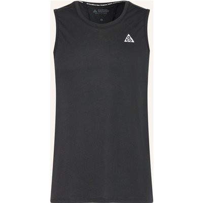 Nike Laufshirt Solarchase schwarz