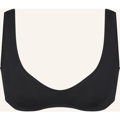 Skims Bustier-Bikini-Top Signature Swim schwarz