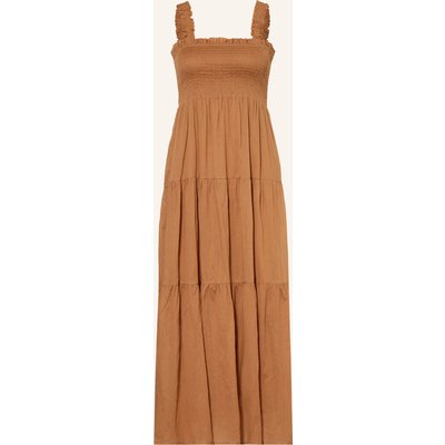 Lollys Laundry Kleid Nudall Mit Rüschen braun