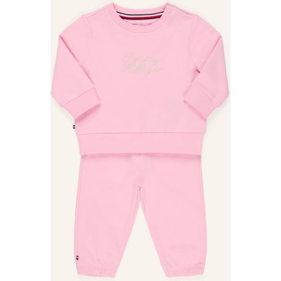 Tommy Hilfiger Set: Sweatshirt Und Sweatpants rosa
