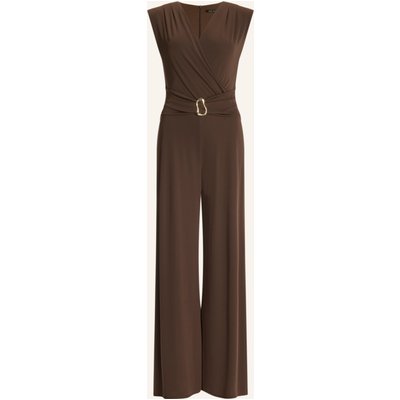 Swing Jumpsuit Aus Jersey braun