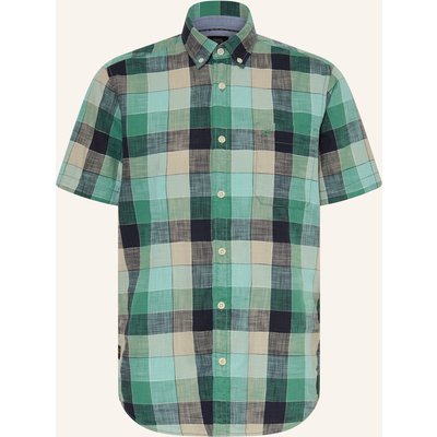 Camel Active Kurzarm-Hemd Regular Fit gruen