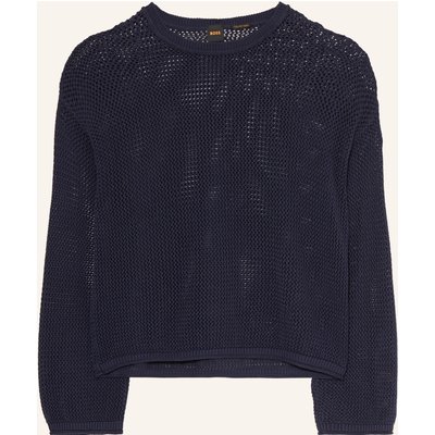 Boss Pullover Farde blau