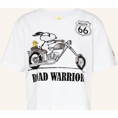 Princess Goes Hollywood T-Shirt Mit Schmucksteinen weiss