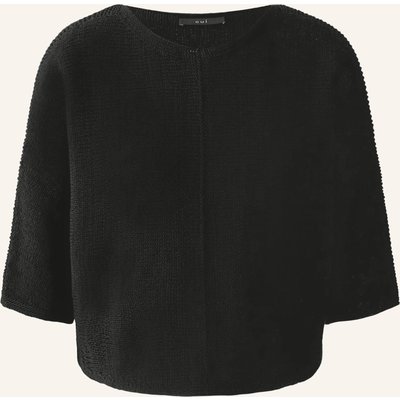 Oui Pullover schwarz