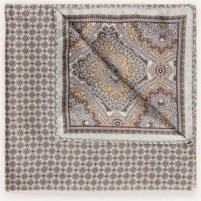Eton Einstecktuch beige