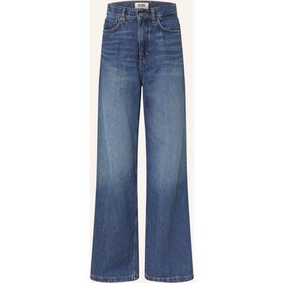 Drykorn Wide Leg Jeans Sear blau