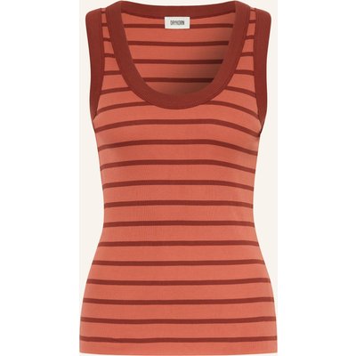 Drykorn Top Tavira orange