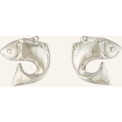 Jacquemus Ohstecker Les Boucles Poisson silber
