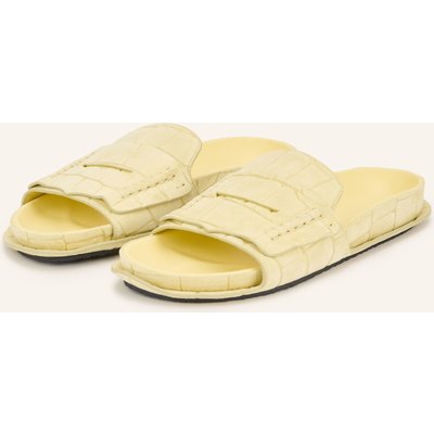 Jacquemus Pantoletten Les Sandales Mocassin gelb