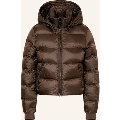 Wellensteyn Steppjacke Goldmine Mit Abnehmbarer Kapuze Und Dupont™ Sorona®-Isolierung braun