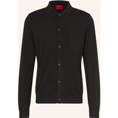 Hugo Strickjacke San Jordan schwarz