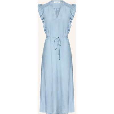 Co'couture Kleid Heracc Mit Rüschen blau