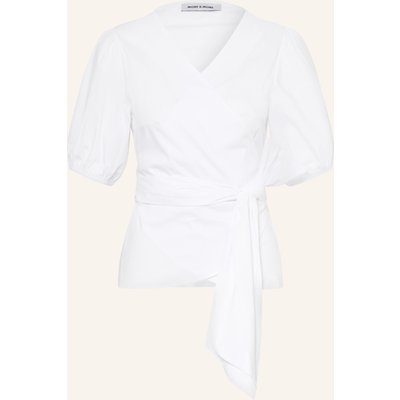 More & More Wickelbluse weiss