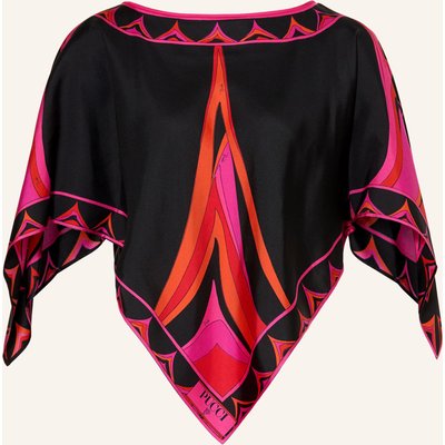 Pucci Blusenshirt Aus Seide Mit 3/4-Arm pink