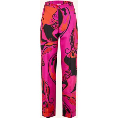 Pucci Seidenhose pink