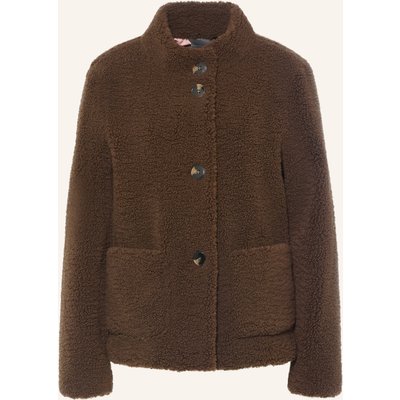 Fuchs Schmitt Teddyfell-Jacke Augsburg braun