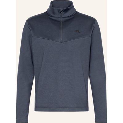 J.Lindeberg Fleece-Troyer blau