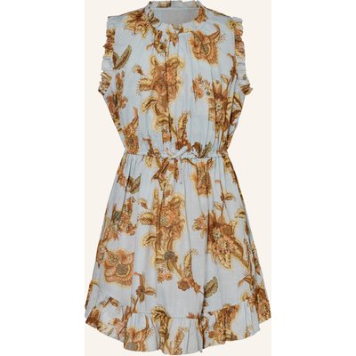 Zimmermann Kleid Aster Mit Rüschen blau